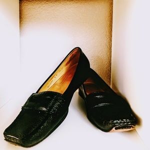 Black Cole Haan loafers